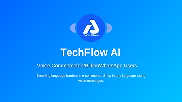 TechFlow AI – Voice Commerce on WhatsApp | GPT-5 + Whisper + FastAPI | Hackathon Project 2025