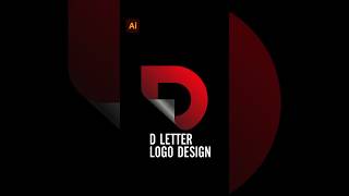 How I Created This D Letter Logo in Procreate 🎨 #DesignProcess #shortvideo