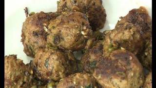 Garlic Pepper Meat Balls - By Vahchef Vahrehvah