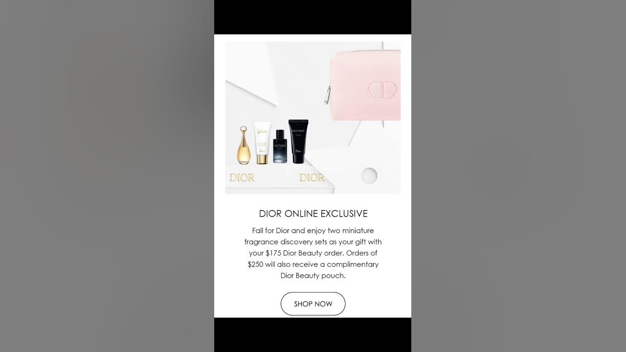 Dior Promo Codes freegiftswithpurchase dior diorbeauty 