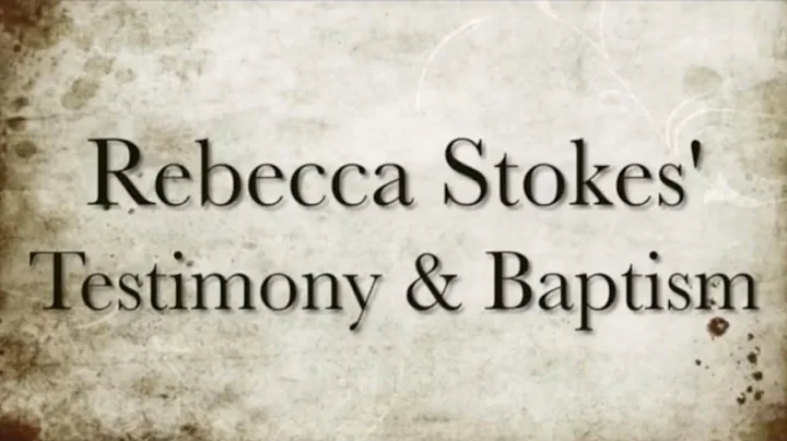 This Is How Rebecca Stokes became A Bornagain Chri...