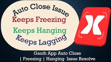 How to Solve Gauth App Auto Close | Keeps Freezing | Not Responding Issue Solve on Android