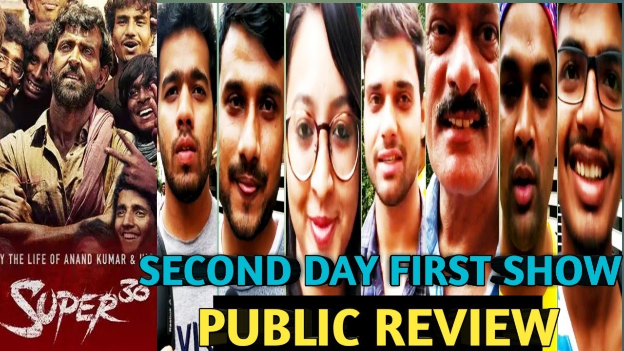 SUPER 30 SECOND DAY FIRST SHOW REVIEW #HRITIKROSHAN #VIKASBAHL #MRUNALTHAKUR #HRX #PHANTOM movie showtimes