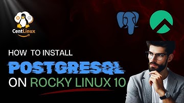 How to install PostgreSQL on Rocky Linux 10