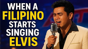 “Simon Couldn’t Believe This Filipino Singing Elvis 😭🎤 | AGT Golden Buzzer”