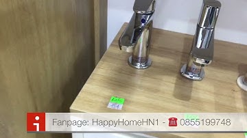 HappyHome - [CHÍNH HÃNG] Vòi rửa mặt (Lavabo) Caesar B060C, 1 đường Lạnh
