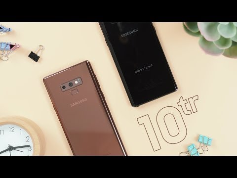 Galaxy Note 9 giá 10 triệu hàng likenew vô đối chưa