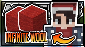 SIMPLE AUTOMATIC WOOL FARM TUTORIAL in Minecraft Bedrock (MCPE/Xbox/PS4/Nintendo Switch/Windows10)