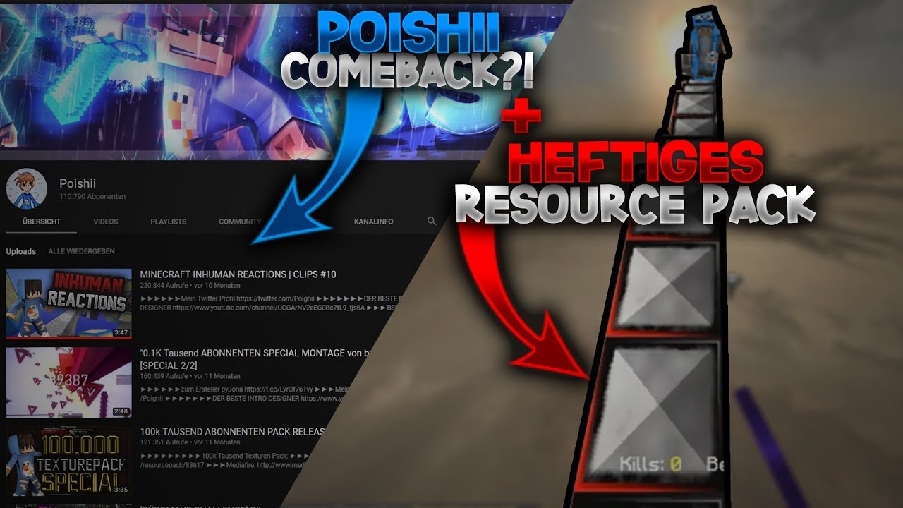 POISHII macht ein COMEBACK?!👌🏻😍 + HEFTIGES RESOURCE PACK (Red Pack)😱