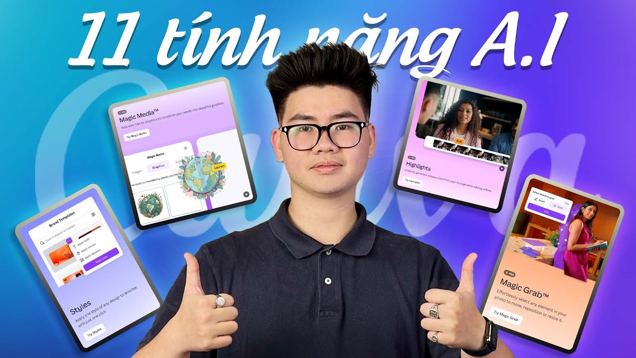 Outline Video 11 tính năng A.I. mới - Canva tất tay để ai cũng có thể thành Designer! Bye bye Photoshop