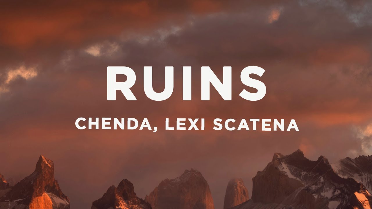 洋楽 DA RUINS The Ruins of Two Guns, Arizona. Photographs along the side of the