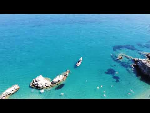 KYTHIRA-TSIRIGO ISLAND GREECE AERIAL VIEW-ΤΑ ΚΥΘΗΡΑ ΑΠΟ ΨΗΛΑ
