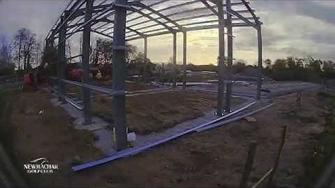 TIME-LAPSE!! NEW DRIVING RANGE!!! NEWMACHAR GOLF CLUB