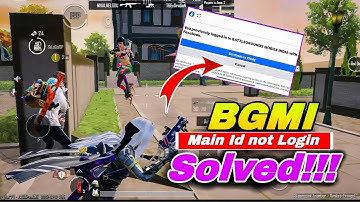 BGMI FACEBOOK MAIN ID LOGIN PROBLEM SOLVED ON iPHONE/ PUBG MAIN ID/ SECOND ID LOGIN PROBLEM ✅💯 2025