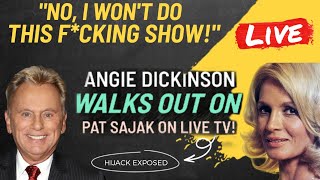 Angie Dickinson STORMS Out Leaving Pat Sajak STUNNED!