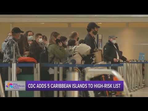 CDC Adds Five Caribbean Islands to High-Risk List