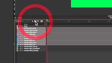 Adobe Edge Animate Timeline Basics -  PSD Layers & keyframes