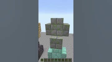 These Vertical Slabs Are In Vanilla Minecraft || #Shorts