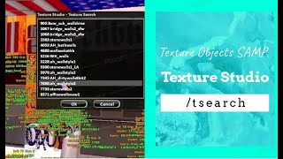 How Find Texture Objects SAMP Texture Studio Change List Where /mtextures /tsearch By Part Of Name