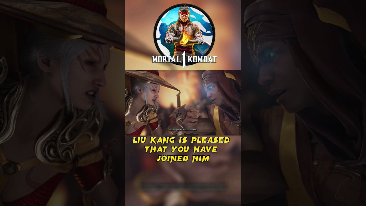 MK1. Ashrah vs Geras Intro. 