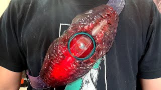 【仮面ライダーゼッツ】ナイトメアに自我を奪われてそうなゼッツドライバーのカバーパーツを作ってみた。