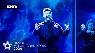 Janus Wiberg - I Need Your Love (LIVE) | Dansk Melodi Grand Prix 2024