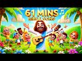 61 MINUTES EDUCATIONAL FUN BIBLE SONGS Singing Biblesongs Childreneducationalvideos Learn Bible