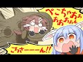 【手描き】食われるころさんとなす術がないぺこちゃん【戌神ころね/兎田ぺこら/不知火フレア/IRyS/ホロライブ切り抜き】