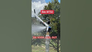 Béc Tưới BT32 - Ren 42 bằng đồng .Bán kính tối đa 29m .