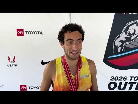 Nathan Mountain Shares Advice From Evan Jager Before Winning 3k Steeple at USA Outdoor Champs