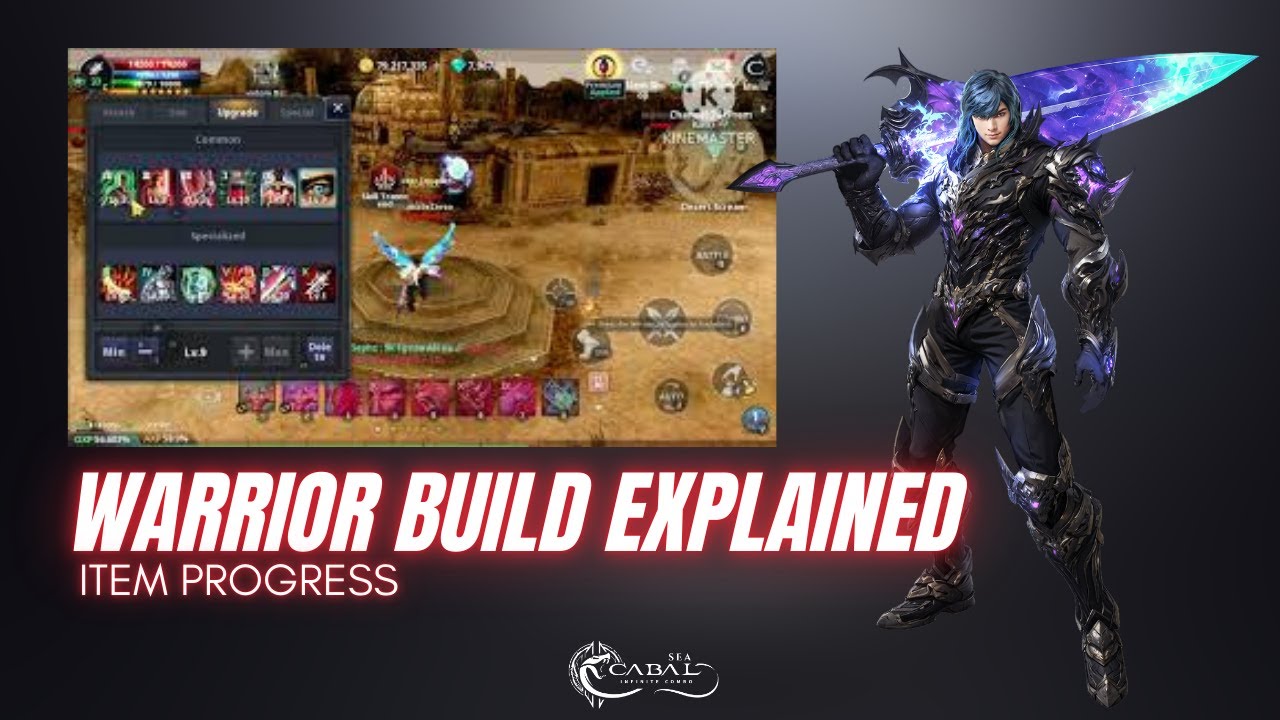 0–100 PROGRESS! My BEST Combo Build in Cabal SEA Infinite Combo 🔥💯 ...