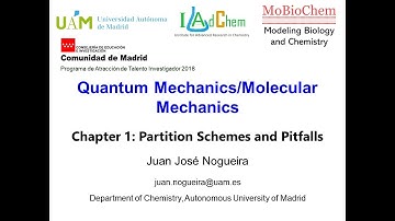 QM/MM - chapter 1: Partition Schemes and Pitfalls