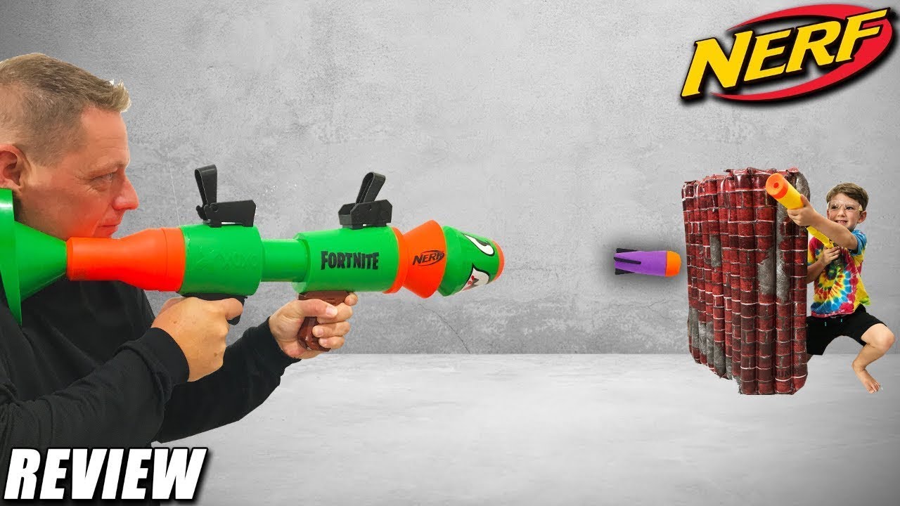 nerf fortnite rl blaster (2) no rochets/ 2 guns only