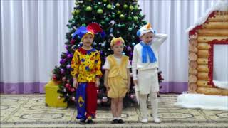 Сценка на новогодний утренник "Снеговик-почтовик" для старших дошкольников