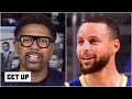 Jalen Rose reacts to Steph Curry leading the Warriors to a win over the Jazz | Get Up