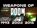 Doom 1993 - 2016 : Weapon Comparison