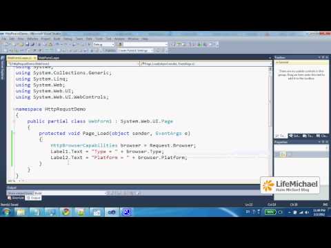 The HttpRequest.Browser Property