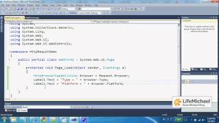 The HttpRequest.Browser Property Profile