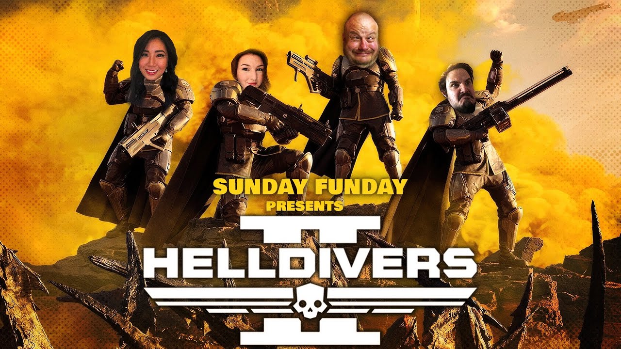 SUNDAY FUNDAY – Helldivers 2 (NOPW WITH MECHS) – w/ @QTRBlackGarrett @XrayGirl_ & @kara_creates