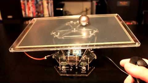 001  Ball and Plate PID control with 6 DOF Stewart platform