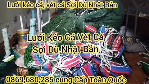 Lưới Kéo Cá Vét Cá Sợi Dù Nhật Bản Kéo Cá Ao Sông Hồ Đầm Ruộng Lúa Suối 
