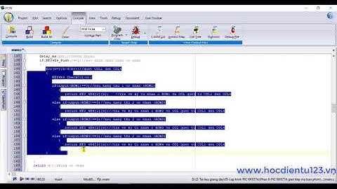 PIC|Phần 4-PIC16F877A  giao tiếp ma trận phím 4x4 hiển thị LCD1602