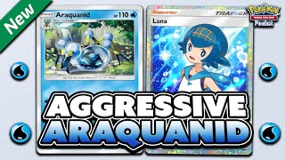 Araquanid &amp; Suicune ex is an UNDERRATED COMBO | Pokemon TCG Pocket