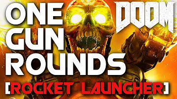 DOOM 2016 - One Gun Rounds Rocket Launcher [Multiplayer] Xbox