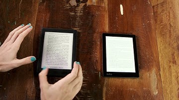 Kobo Tips: Finger light adjustment