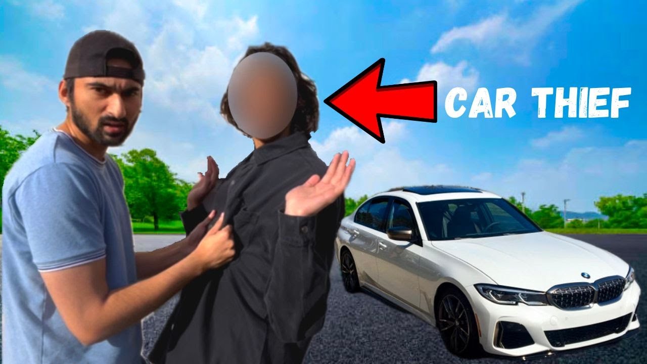 Caught the THIEF who STOLE my car - YouTube