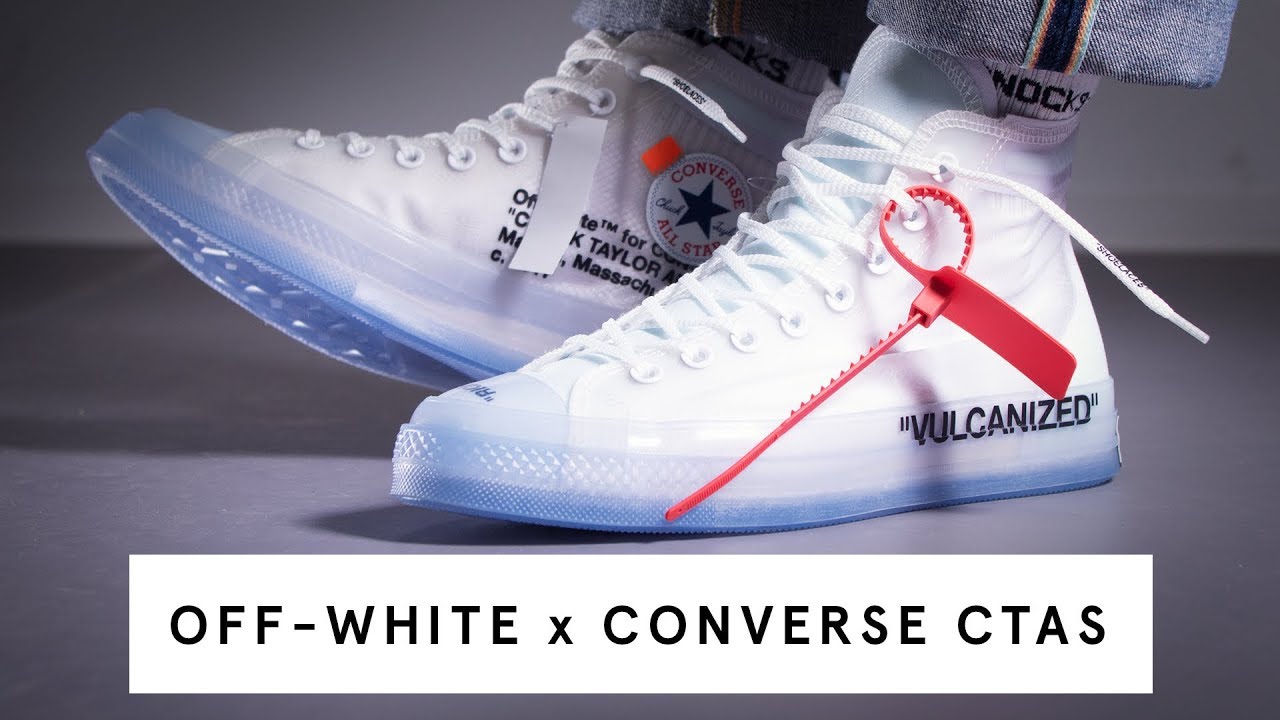 new converse x off white