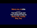 Alvvays - Archie, Marry Me - Karaoke Instrumental Lyrics - ObsKure