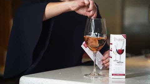 How to use The Wand Wine Filter