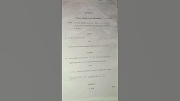 RDVV University 3rd sem. MSc Approximation Theory maths